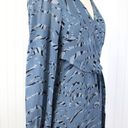 Parker  Womens 4 Miles Faux Wrap Silk Blend Dress Flounce Zebra Romantic Feminine Photo 3