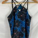 Cooper and Ella  floral sleeveless blouse size small Photo 0