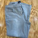 Talbots  Jeans Women's 16W Gray Denim Stretch Slim Ankle Zip Fly 5-Pockets B62 Photo 0