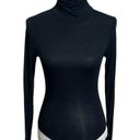 Hill House  The Luna Bodysuit in Black Jersey NWT Size XS Photo 0