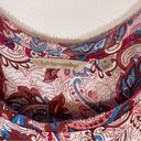 Soft Surroundings  Dress Kara maxi Paisley Boho Tiered Ruffles Size Medium M Photo 3