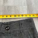 Bebe grey button from peplum back vintage pencil skirt Photo 1