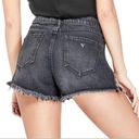 Guess  Mya Zipper Denim High Rise Shorts sz 24 Photo 1