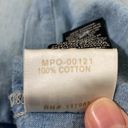 J Brand  fadeaway mandarin collar denim shirt sz S Photo 10