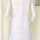 Laundry by Shelli Segal white lace sleeveless dress Photo 4