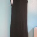 Eileen Fisher  Size L Black Knit Tank Dress Photo 9