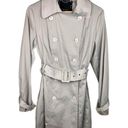 Amisu  New Yorker Short Gray Trench Coat Sz. 38, Sz. 7-8 US Photo 0