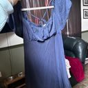 Francesca's nwt Francesca’s Flowy Dress Blue Photo 1