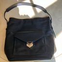 Stella & Dot Covet  Black Hobo Purse Photo 0