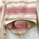 BCBG MAXAZRIA Abbey & Renee Red Multi Stripe Draped Blazer & Short Set Size XS/S Photo 8