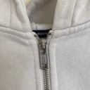 Brandy Melville White Crystal Hoodie  Photo 1