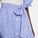 Polo NWT  Ralph Lauren Skirt Linen Midi Gingham Blue Belted Midi Skirt Photo 3