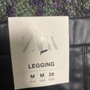 ZARA Leather Leggings Photo 2