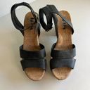 Kork-Ease Korks Mia Strappy Black Genuine Leather Ankle Platform Sandals 10 Photo 8