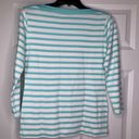 Pendleton New Pendleon Trimmed Tee Top Size XS Striped Photo 5