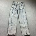 Revice Denim Revice Jeans Womens Size 24 Light Wash Straight Ankle Cropped Button Fly Boho Photo 10