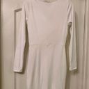 4S13NNA 4SI3NNA - Beautiful White Long Sleeved Ruched Dress - BNWT! Photo 1