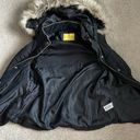 Prince And Fox EGC women’s  puffer vest jacket/removable faux fur/full zip/size L Photo 5