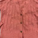 Nine West  pink knit button cardigan Photo 1