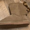 BEARPAW  Hickory ELIZABETH II Suede BOOTIE Women WOOL LINING Like NEW SIZE 7 US Photo 5