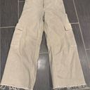 ZARA  Marine Cargo Khaki Jeans Photo 5