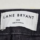 Lane Bryant  Jeans Womens Plus Size 24S Black Rhinestone Mid-Rise Boyfriend NEW Photo 3