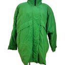 London Fog Vintage 80s Down Ski Coat  Kelly Green Photo 0