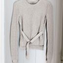 All Saints East Jumper Sweater Pullover Top Mist Grey Small Women’s Cotton Photo 1