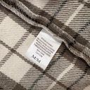 Como vintage Tan/Taupe and White Plaid  Flannel Jacket Photo 4