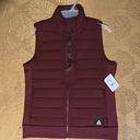 Reebok New  Burgundy Getaway Vest Small Photo 5