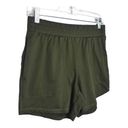 All In Motion  Womens Olive Green Elastic Waistband Side Pockets Casual Shorts XS Photo 1