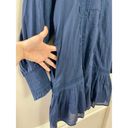 Tuckernuck  NWT Brand MARIACHER. Melilla Alfonsina Shirt in Marine M. Retail $380 Photo 4