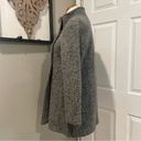 DKNY  Double Breasted Boucle Wool Coat Size 6 Grey  Woman’s Winter Coat Photo 3