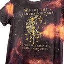 The Moon We Are The Granddaughters Witchy Galaxy tee women's sz small boho whimsey Photo 2