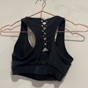 Soul Cycle cross hatch sports black bra. Size small Photo 6