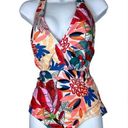 Modcloth  bright tropical print one piece size medium Photo 0