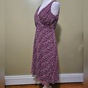 Jones Wear  Pink/Brown Polka Dot Sleeveless Dress Size 10 Photo 1