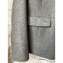 Banana Republic  Grey Wool Blend Peacoat Women’s Jacket Lined Size L Photo 1