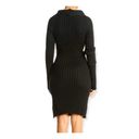 Renee C  Long Sleeve Ribbed Knit Sweater Dress Photo 38