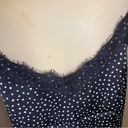 Nordstrom NWT  BP. Lace Black Sketchy Dot Tank Top Camisole Size Medium Photo 9