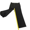 Loft  Women's High Waist Trousers Pants Size 6 Wide-Leg Belt Loops Career Black Photo 2