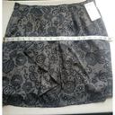 Krass&co Apparel . Womens Skirt Floral Size Large 100% Silk Mini Elastic Waistline Photo 10