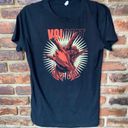 Tultex  Volbeat Black Short Sleeve Graphic Tour Concert T-Shirt Womens Size Large Photo 0