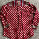 Vera Bradley  women’s small long sleeve button down top Photo 3