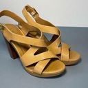 Ralph Lauren Lauren  womens strappy heels tan leather size 8 Photo 0