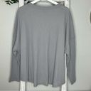 Como vintage  NWT Waffle Long Sleeve Shirt * Gray * 2X Photo 3