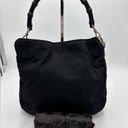 Gucci  NYLON BAMBOO TOP HANDLE TOTE BLK VINTAGE Photo 0