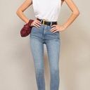 Reformation  Jeans Ultra High Rise Skinny Jeans Cyprus Light Wash Blue Womens 14 Photo 0