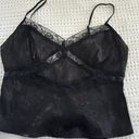 Black Going Out Top Lace Cami Photo 0