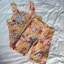 J.Crew  Biker Shorts And Tank Top Set Cute Floral Athletic Wear  Photo 0